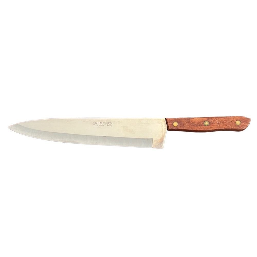 Champion Quality Co. Cutlery Knife Stainless Steel Japan 9" Blade Vintage